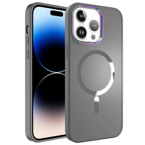 Apple iPhone 14 Pro Kılıf Magsafe Wireless Şarj Özellikli Patinda Stil Kapak