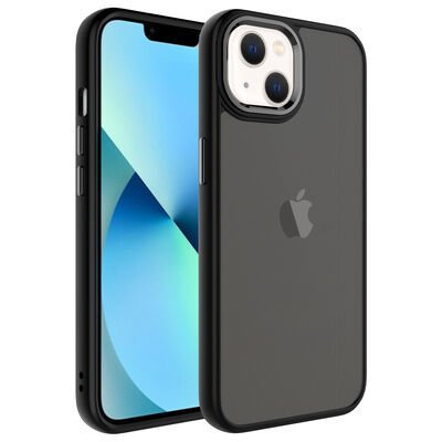 Apple iPhone 13 Kılıf Buzlu Sert PC Patinda May Kapak