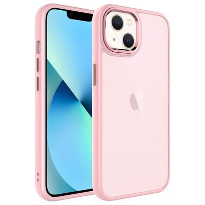 Apple iPhone 13 Kılıf Buzlu Sert PC Patinda May Kapak