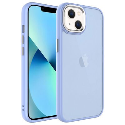 Apple iPhone 13 Kılıf Buzlu Sert PC Patinda May Kapak