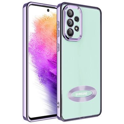Galaxy A53 5G Kılıf Kamera Korumalı Logo Gösteren Patinda Omega Kapak