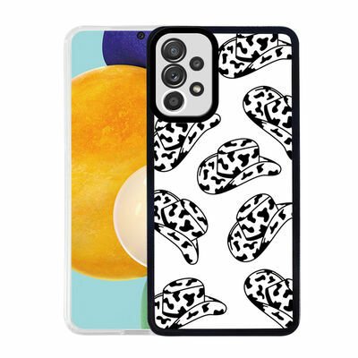 Galaxy A52 Kılıf Patinda M-Fit Desenli Kapak