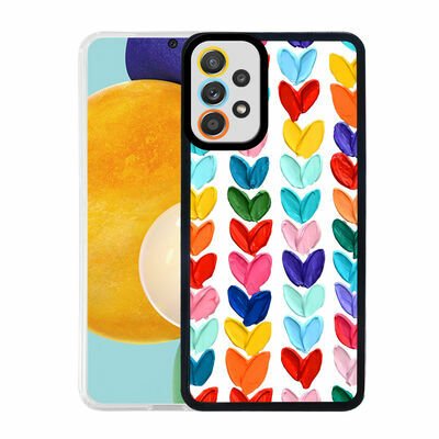 Galaxy A52 Kılıf Patinda M-Fit Desenli Kapak