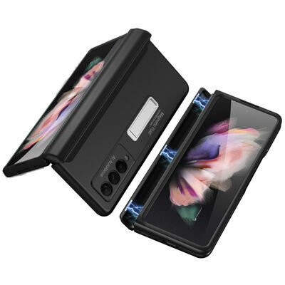 Galaxy Z Fold 3 Kılıf Patinda M-Magnet Kılıf