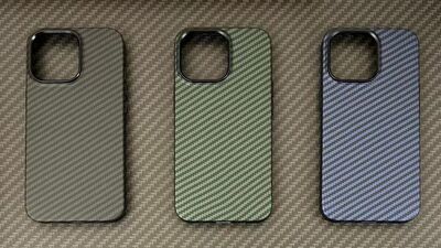 Apple iPhone 12 Kılıf Karbon Fiber Tasarımlı Patinda Karbono Kapak