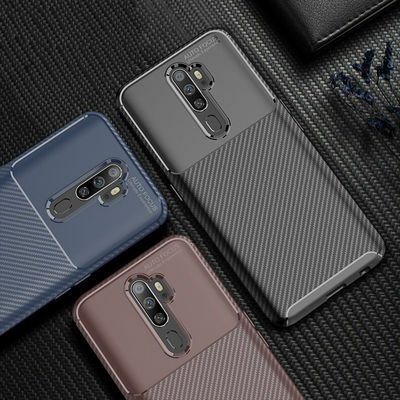 Oppo A5 2020 Kılıf Patinda Negro Silikon Kapak