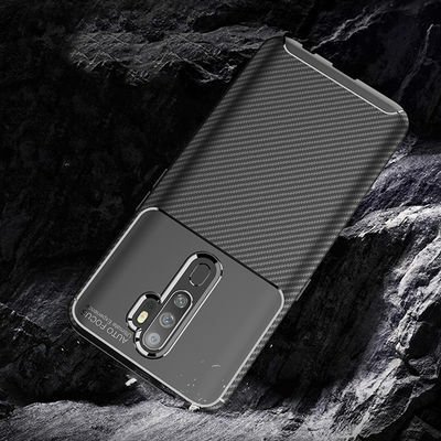Oppo A5 2020 Kılıf Patinda Negro Silikon Kapak