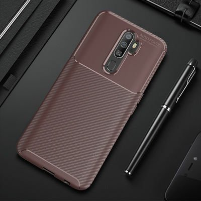 Oppo A5 2020 Kılıf Patinda Negro Silikon Kapak