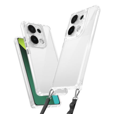 Xiaomi Redmi Note 13 Pro 4G Kılıf Airbagli Takılabilir Askı Aparatlı Patinda Snap Silikon Kapak