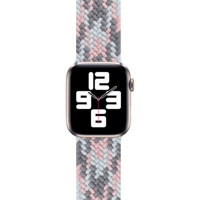 Apple Watch 42mm Wiwu Braided Solo Loop Contrast Color Medium Kordon