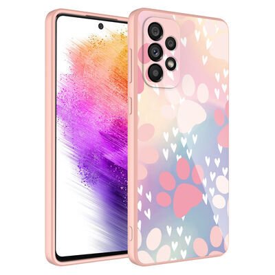 Galaxy A23 Kılıf Kamera Korumalı Desenli Sert Silikon Patinda Epoksi Kapak