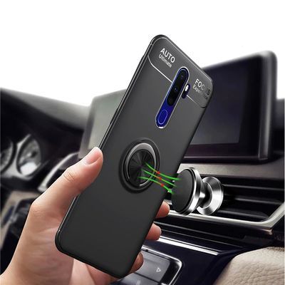 Oppo A9 2020 Kılıf Patinda Ravel Silikon Kapak