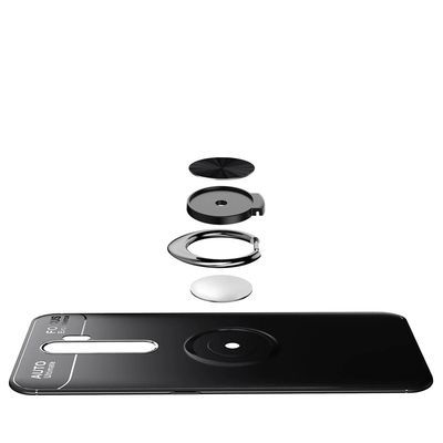 Oppo A9 2020 Kılıf Patinda Ravel Silikon Kapak