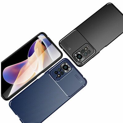 Xiaomi Redmi Note 11 Global Kılıf Patinda Negro Silikon Kapak