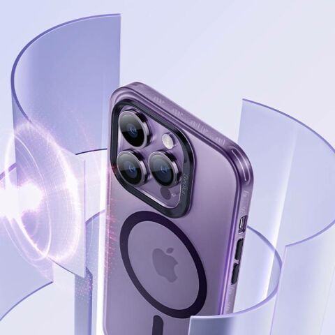 Apple iPhone 14 Pro Max Kılıf Magsafe Şarj Özellikli Benks Lucid Armor Kapak