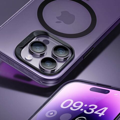 Apple iPhone 14 Pro Max Kılıf Magsafe Şarj Özellikli Benks Lucid Armor Kapak
