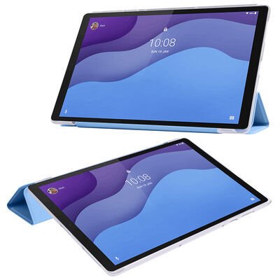 Lenovo M10 TB-X306F Gen.2 Patinda Smart Cover Standlı 1-1 Kılıf