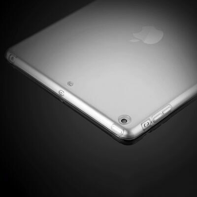 Apple iPad 9.7 2017 (5.Nesil) Kılıf Patinda Tablet Süper Silikon Kapak