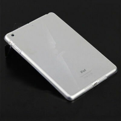 Apple iPad 9.7 2017 (5.Nesil) Kılıf Patinda Tablet Süper Silikon Kapak