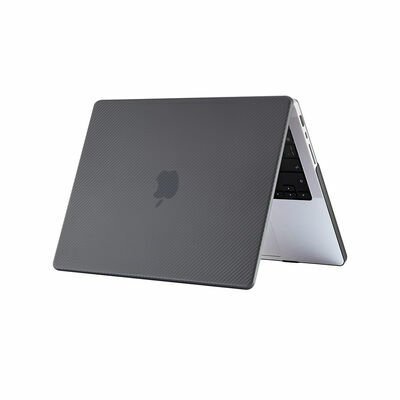 Apple Macbook Pro 14.2 2023 A2779 Patinda MSoft Carbon Fiber Tasarımlı Kapak