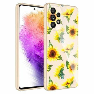 Galaxy A52 Kılıf Kamera Korumalı Desenli Sert Silikon Patinda Epoksi Kapak