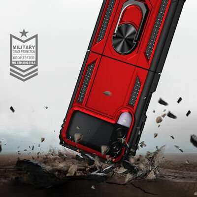 Galaxy Z Flip 3 Kılıf Patinda Vega Kapak