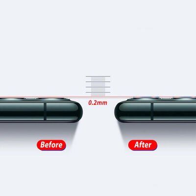 Apple iPhone 12 Go Des Lens Shield Kamera Lens Koruyucu