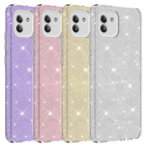 Galaxy A03 Kılıf Patinda Shining Silikon