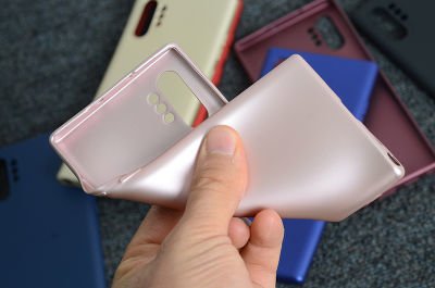 Galaxy Note 10 Plus Kılıf Patinda Premier Silikon Kapak