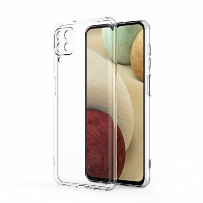 Galaxy A12 Kılıf Patinda Kamera Korumalı Süper Silikon Kapak