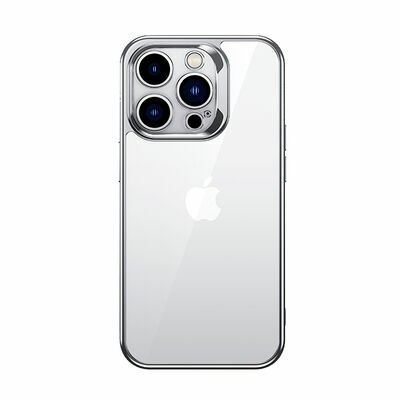 Apple iPhone 14 Pro Kılıf Benks Electroplating TPU Kapak Ekran Koruyucu Hediyeli