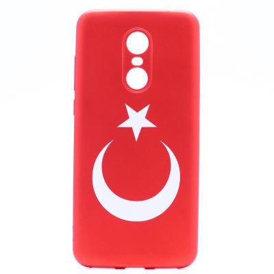 Xiaomi Redmi 5 Plus Kılıf Patinda Bayrak Silikon