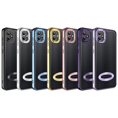 Galaxy A03 Kılıf Kamera Korumalı Logo Gösteren Patinda Omega Kapak