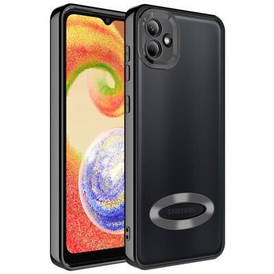 Galaxy A03 Kılıf Kamera Korumalı Logo Gösteren Patinda Omega Kapak