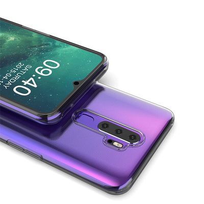 Oppo A9 2020 Kılıf Patinda Süper Silikon Kapak