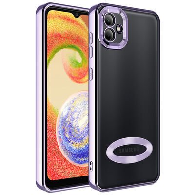 Galaxy A03 Kılıf Kamera Korumalı Logo Gösteren Patinda Omega Kapak