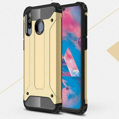 Galaxy M30 Kılıf Patinda Crash Silikon Kapak