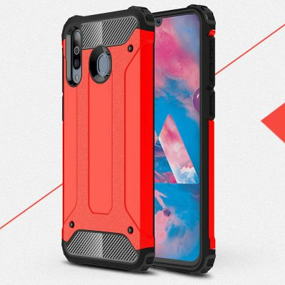 Galaxy M30 Kılıf Patinda Crash Silikon Kapak