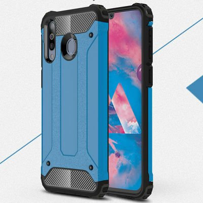 Galaxy M30 Kılıf Patinda Crash Silikon Kapak