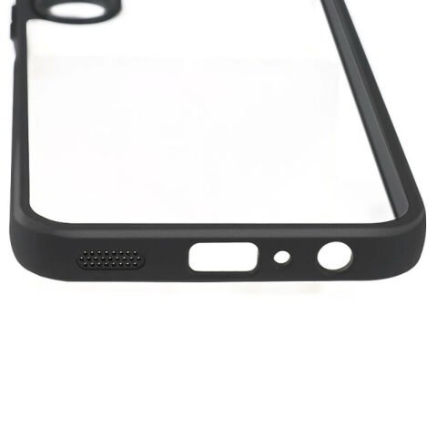 Galaxy A25 Kılıf Kamera Korumalı Şeffaf Arka Yüzey Patinda New Roll Kapak