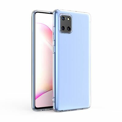 Galaxy A81 (Note 10 Lite) Kılıf Patinda Kamera Korumalı Süper Silikon Kapak