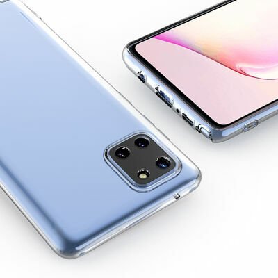 Galaxy A81 (Note 10 Lite) Kılıf Patinda Kamera Korumalı Süper Silikon Kapak