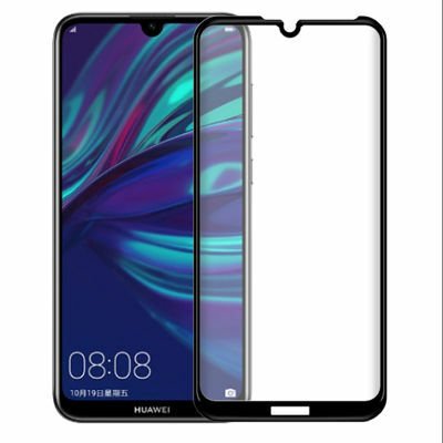 Huawei Honor 8A Patinda Kenarları Kırılmaya Dayanıklı Cam Ekran Koruyucu