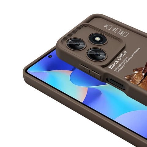 Tecno Spark 10C Kılıf Kamera Korumalı Baskılı Arka Yüzey Patinda Klas Kapak