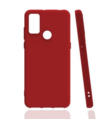 TCL 20E Kılıf Patinda Biye Silikon