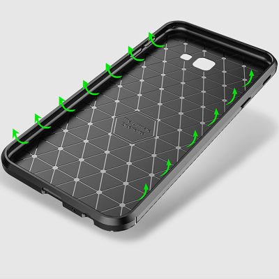 Galaxy J4 Plus Kılıf Patinda Negro Silikon Kapak