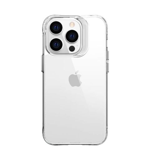 Apple iPhone 14 Pro Max Kılıf Patinda Şeffaf Ultra İnce Airbag Tasarımlı Okka Kapak