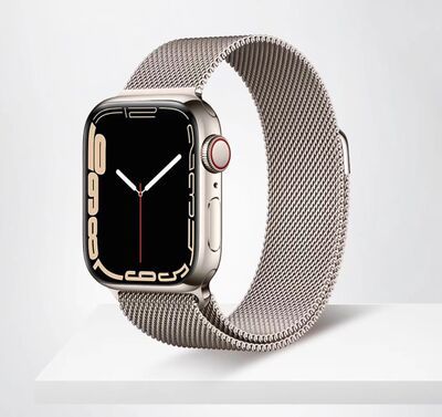 Apple Watch 7 45mm Patinda KRD-01 Metal Kordon
