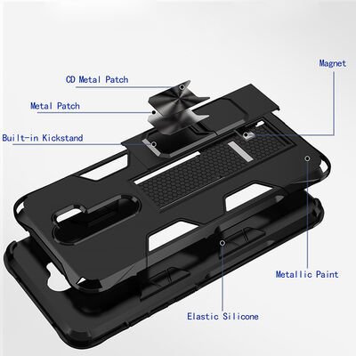 Xiaomi Redmi Note 8 Pro Kılıf Patinda Volve Kapak