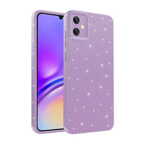 Galaxy A05 Kılıf Kamera Korumalı Simli Lüks Patinda Koton Kapak